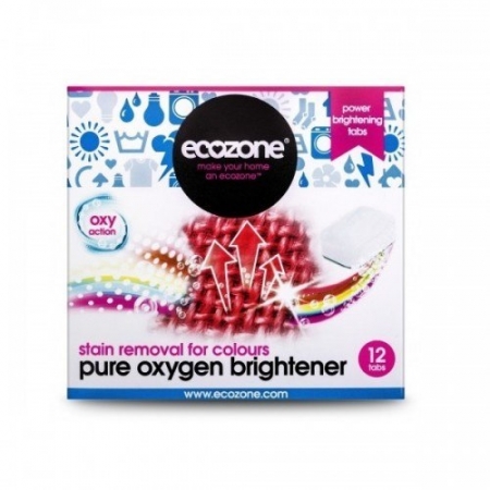 ECOZONE ODPLAMIACZ DO KOLORÓW PURE OXYGEN 12 TABLETEK